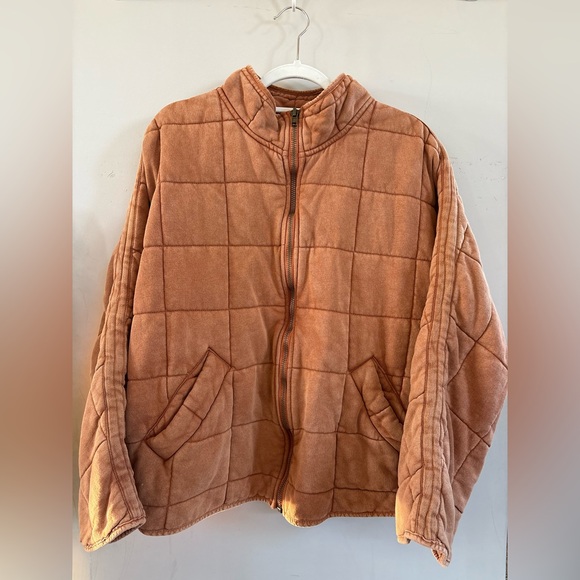 Free People Jackets & Blazers - Free People Dolman Quilted Knit Jacket
